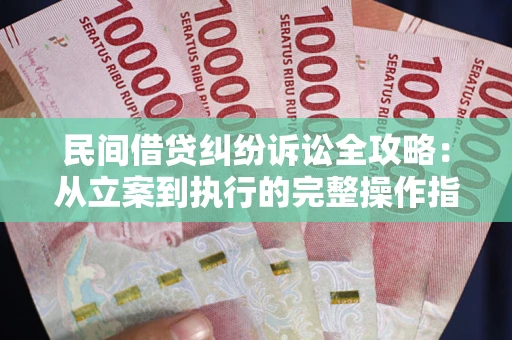 武汉民间借贷纠纷诉讼全攻略：从立案到执行的完整操作指南