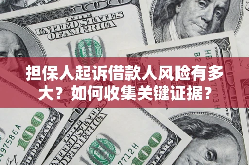 武汉担保人起诉借款人风险有多大？如何收集关键证据？