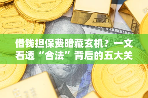 武汉借钱担保费暗藏玄机？一文看透“合法”背后的五大关键陷阱