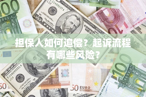 武汉担保人如何追偿？起诉流程有哪些风险？