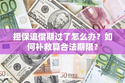 武汉担保追偿期过了怎么办？如何补救算合法期限？