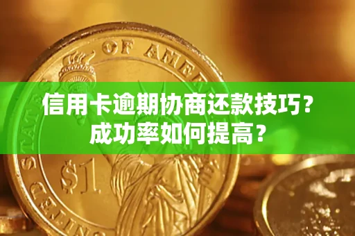 武汉信用卡逾期协商还款技巧？成功率如何提高？