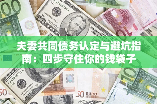 武汉夫妻共同债务认定与避坑指南：四步守住你的钱袋子