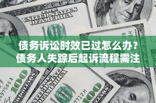 武汉债务诉讼时效已过怎么办？债务人失踪后起诉流程需注意什么？