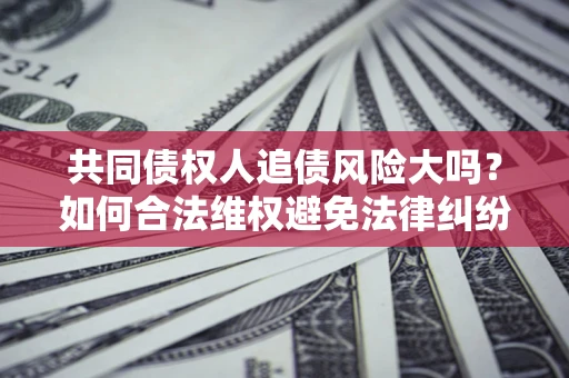 武汉共同债权人追债风险大吗?如何合法维权避免法律纠纷? 武汉共同债权人追债风险大吗?如何合法维权避免法律纠纷?