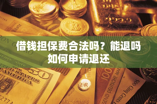 武汉借钱担保费合法吗？能退吗如何申请退还