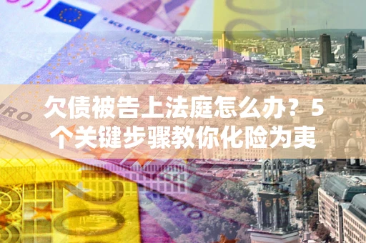 武汉欠债被告上法庭怎么办？5个关键步骤教你化险为夷
