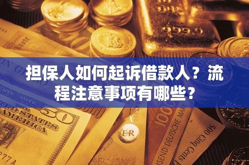 武汉担保人如何起诉借款人？流程注意事项有哪些？